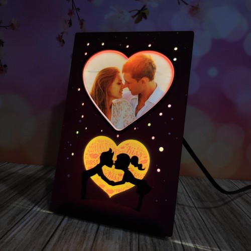 Heart Led Table